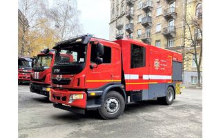 Автоцистерна пожежна АЦ-7-50  на шасі DAEWOO Maximus