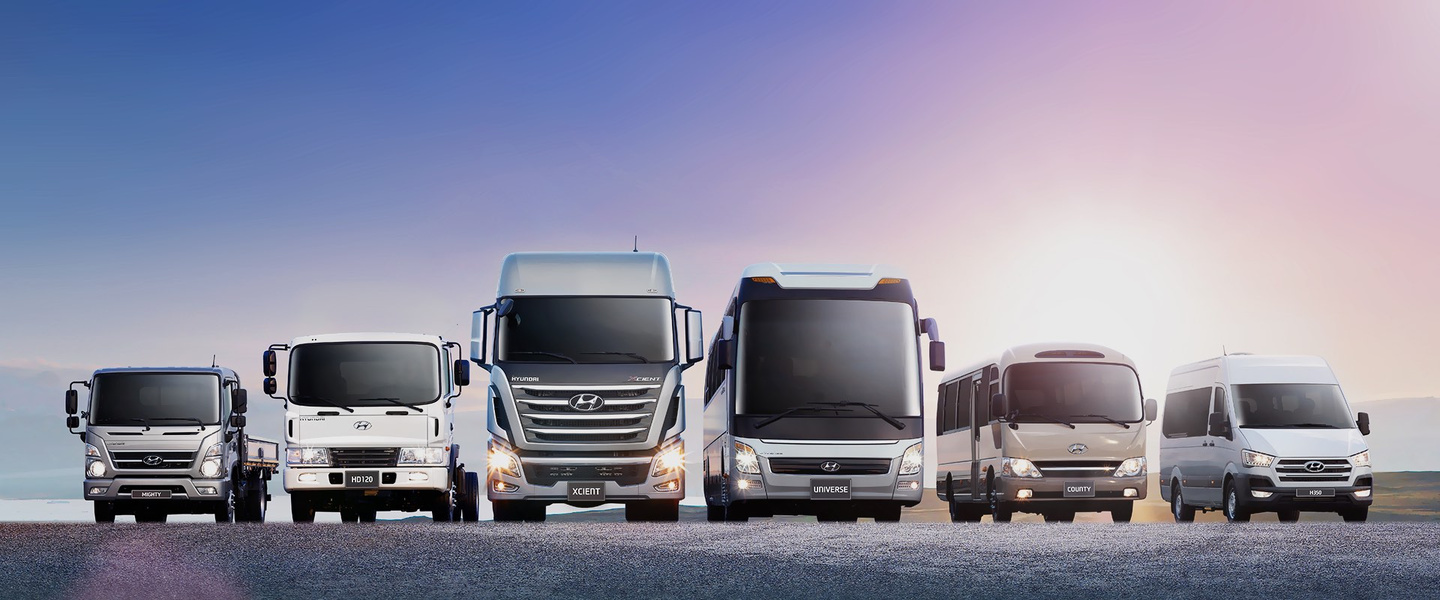 Комерційні автомобілі HYUNDAI