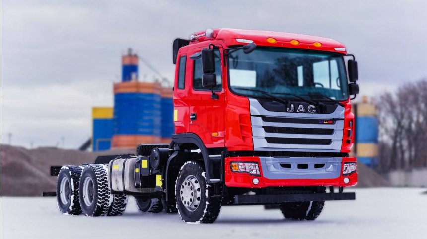 Починається продаж шасі 6х4 виробництва JAC на Українському ринку!